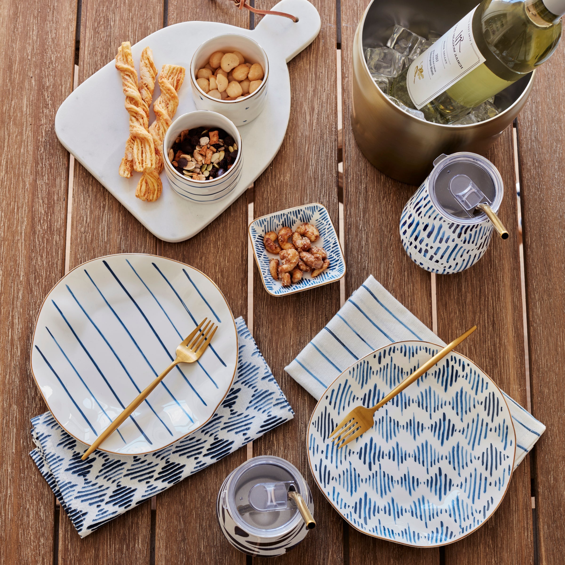 Polka Dot Accent Plates, Set of 4 - Image 2