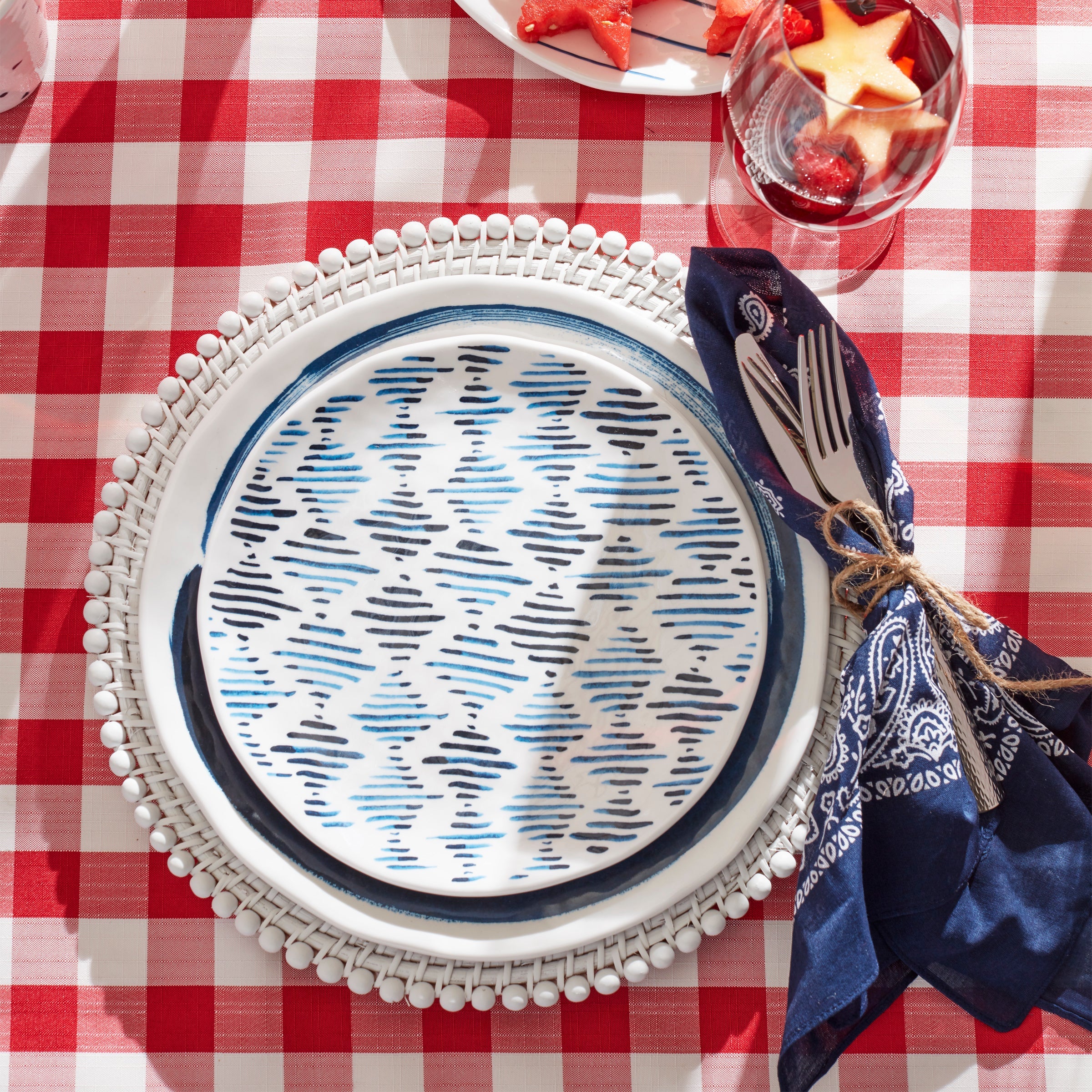Polka Dot Accent Plates, Set of 4 - Image 3