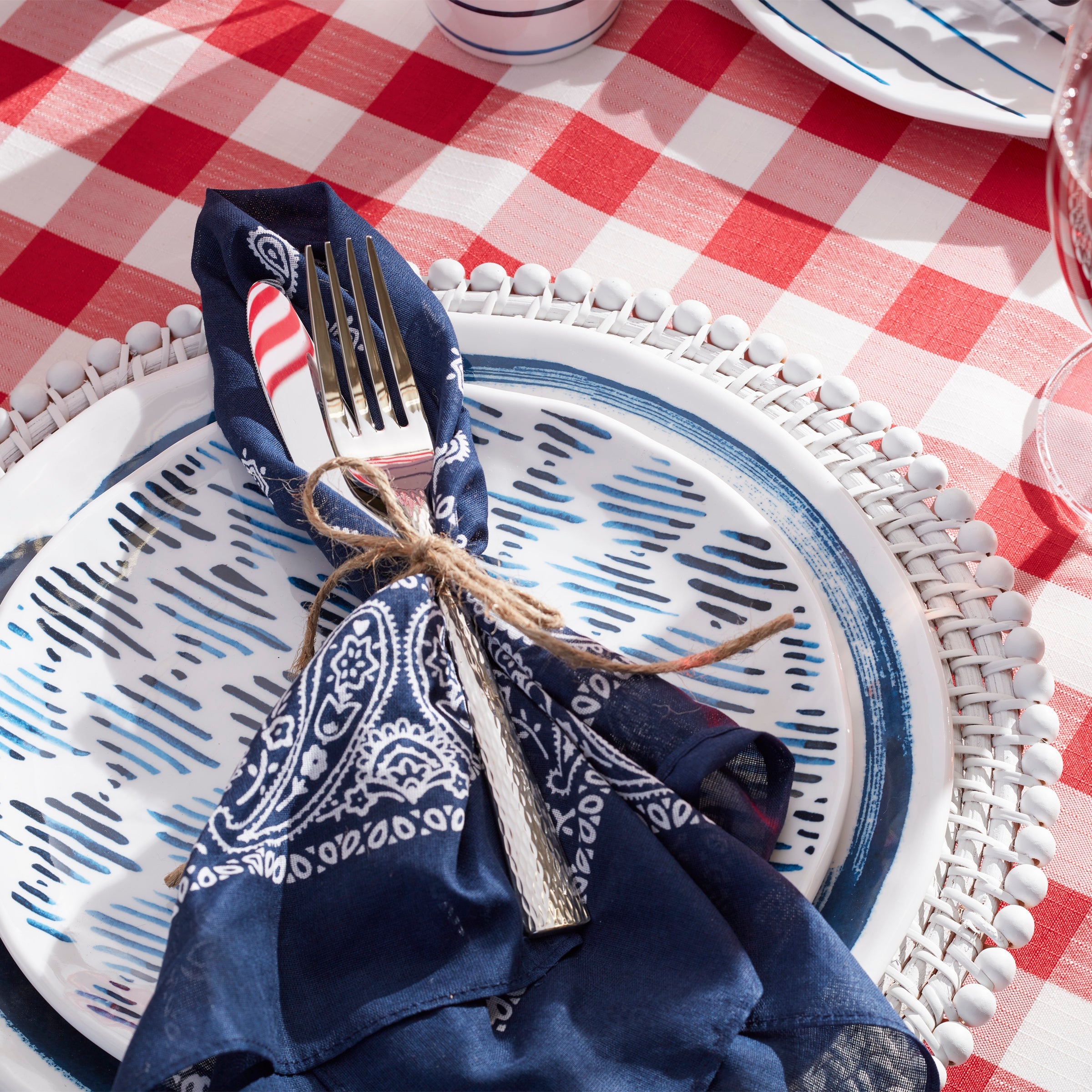 Polka Dot Accent Plates, Set of 4 - Image 4
