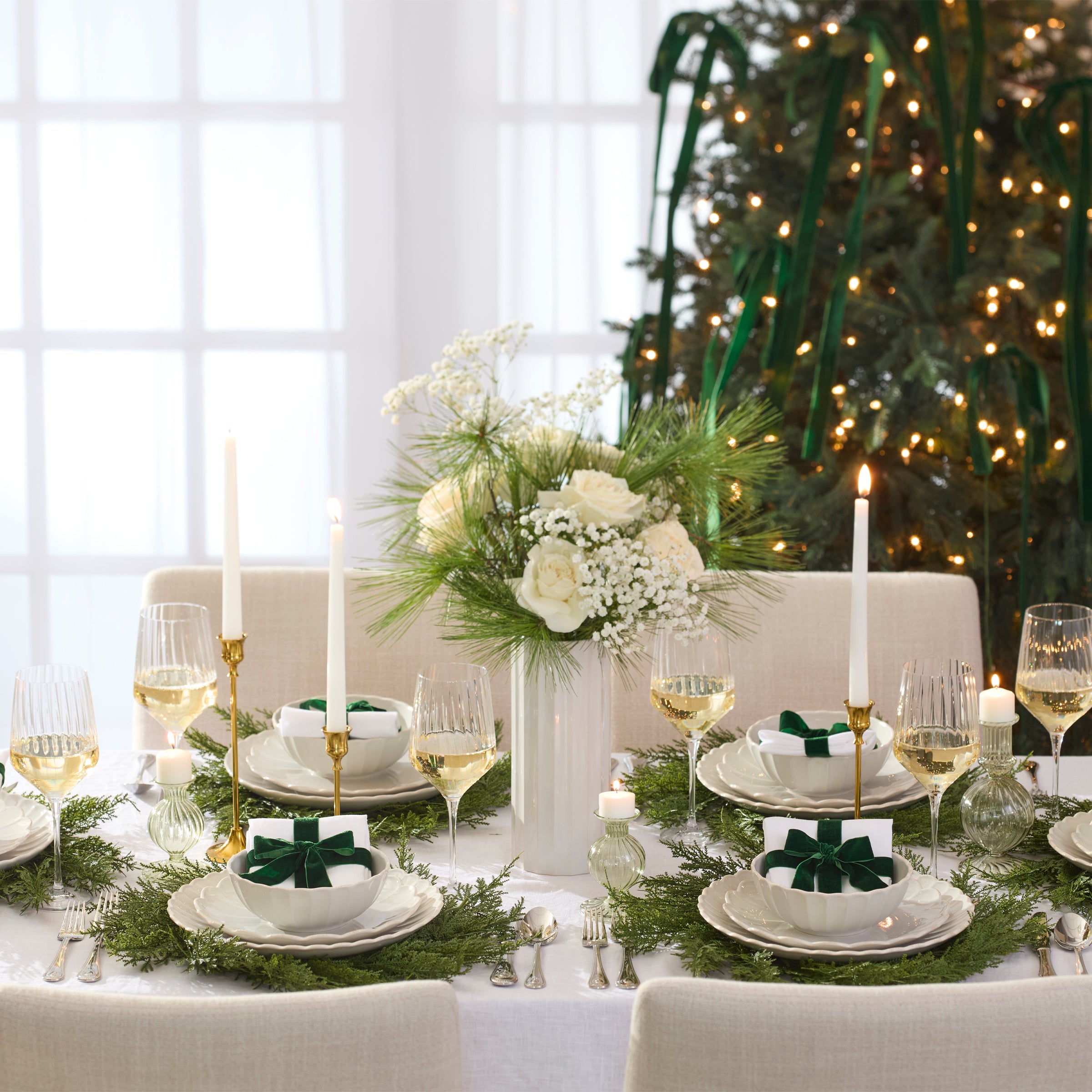 Blush Gold Rim Coupe Salad Plates - Image 5